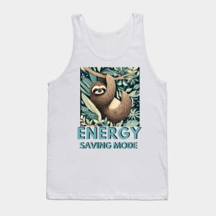 Sloth Energy Saving Mode Tank Top